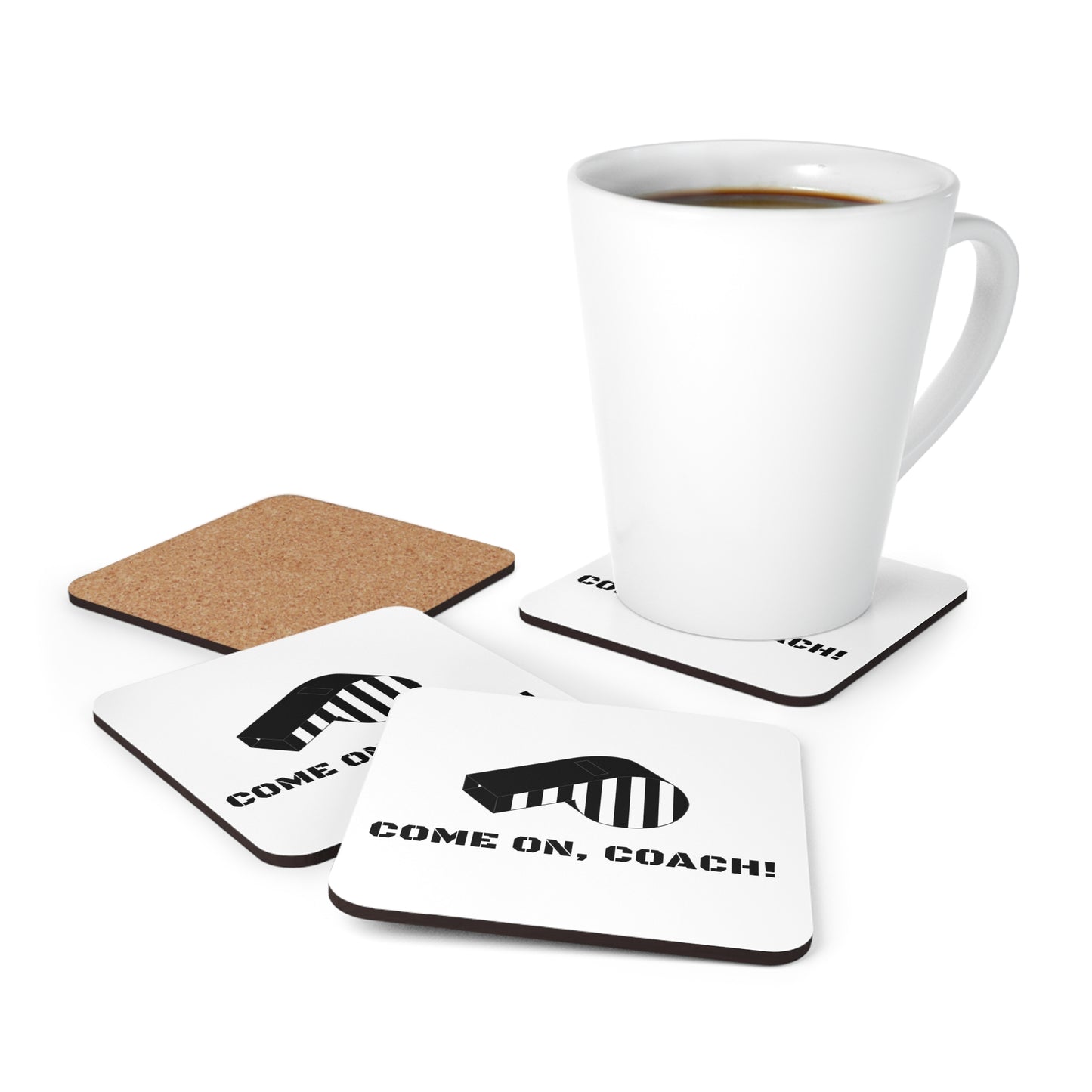 Come on, Coach! - Coasters (4pc Set)
