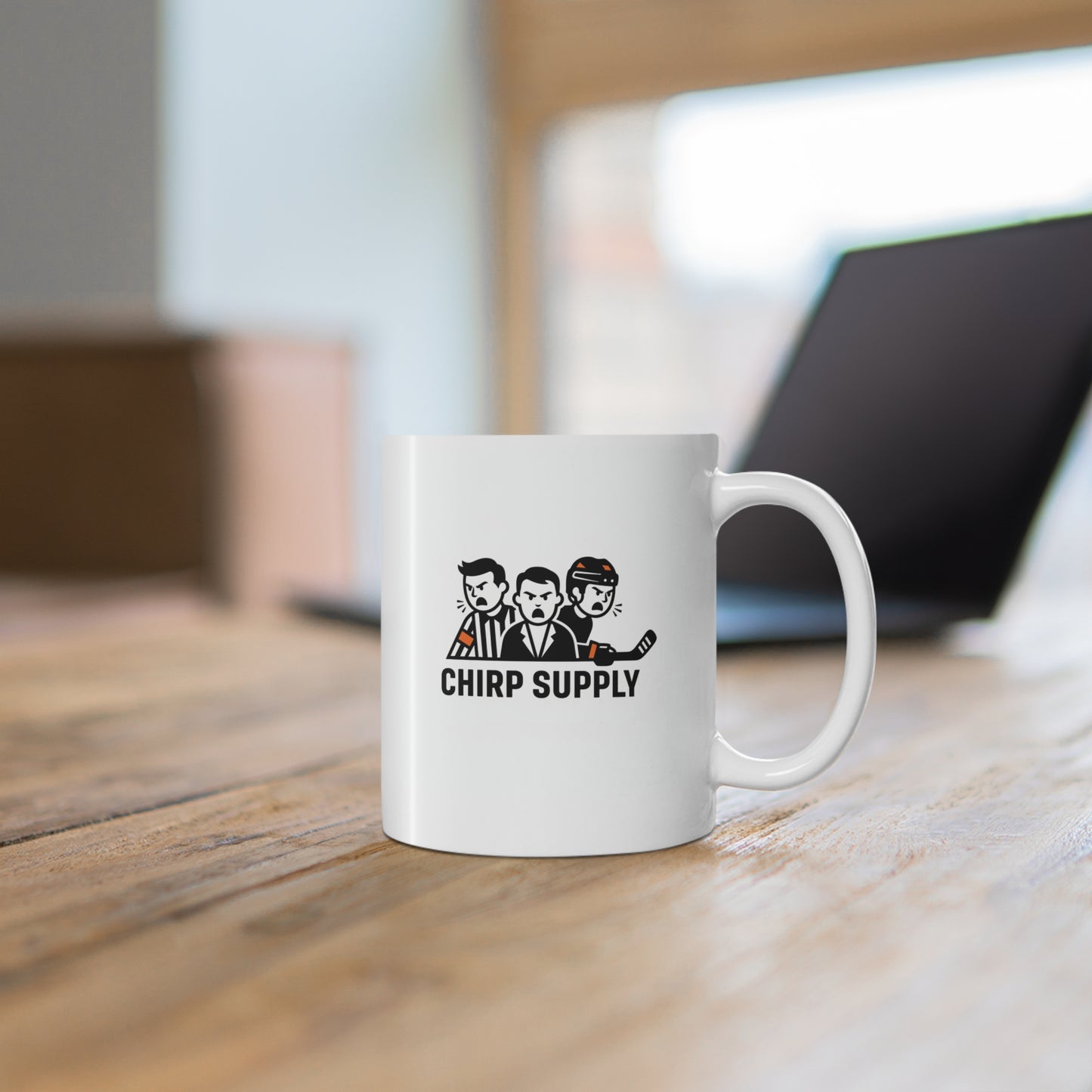 Hockey Mug – “You Can’t Do That!” Referee Cartoon 11oz Coffee Cup