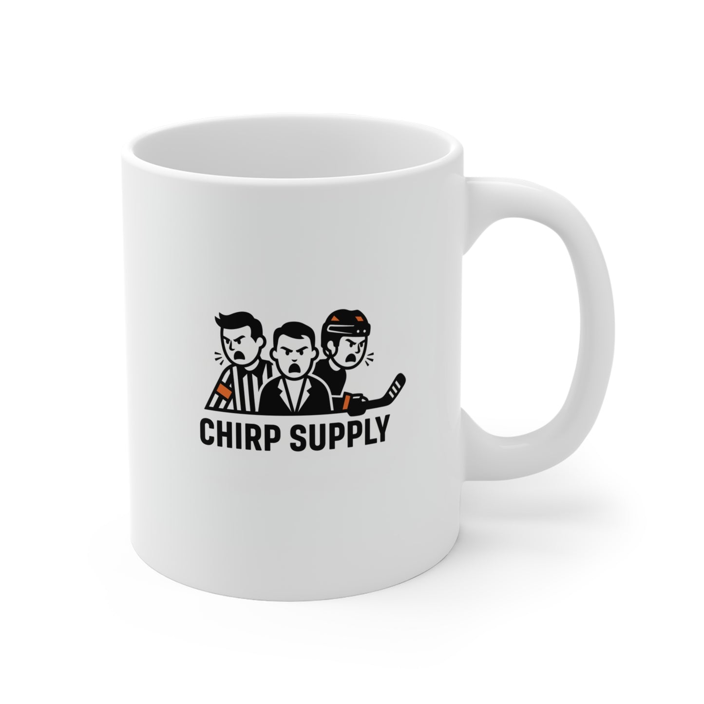 Hockey Mug – “You Can’t Do That!” Referee Cartoon 11oz Coffee Cup